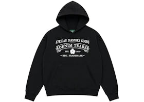 Denim Tears ADG Hoodie Black White