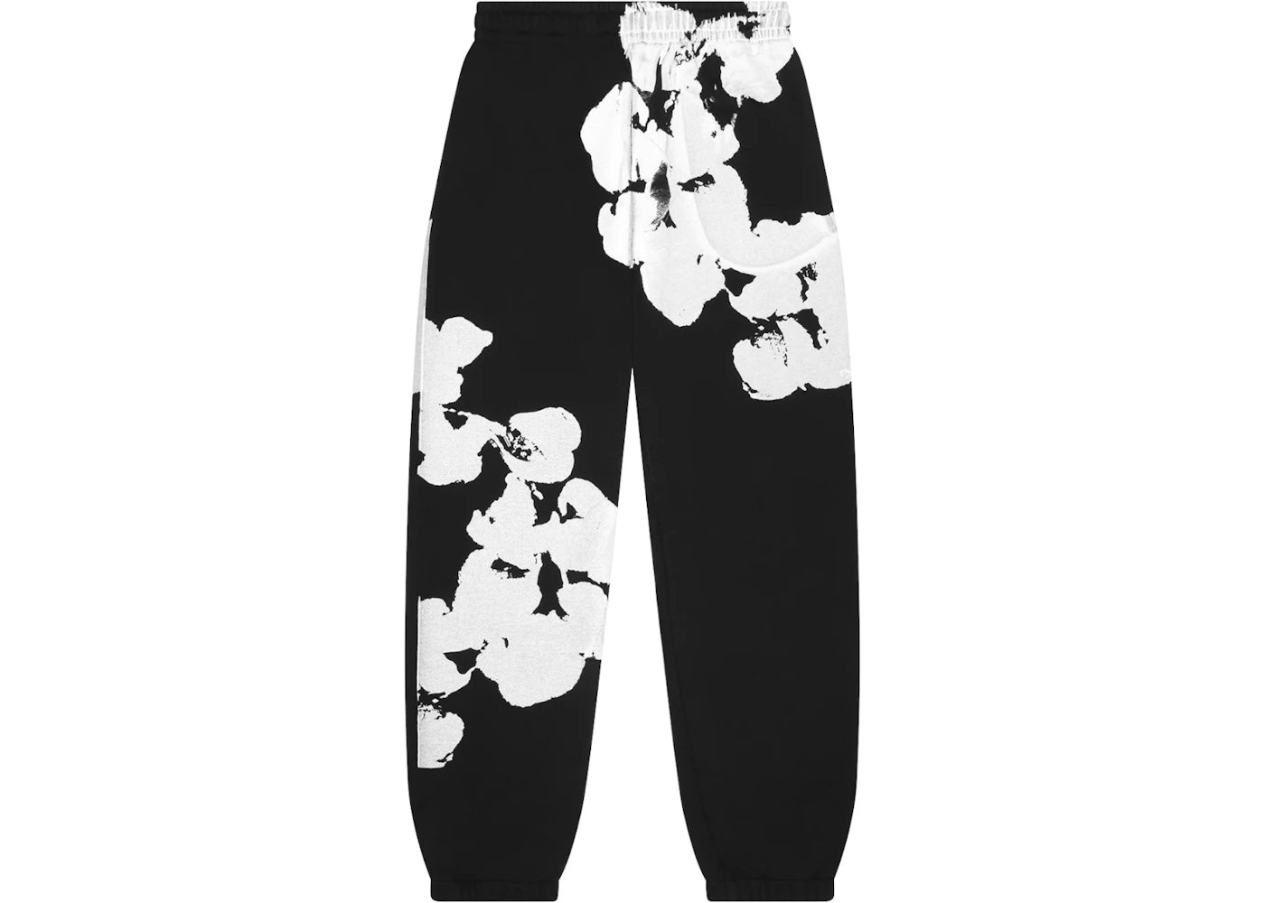 Denim Tears Big Cotton Wreath Sweatpants Black - vue secondaire B