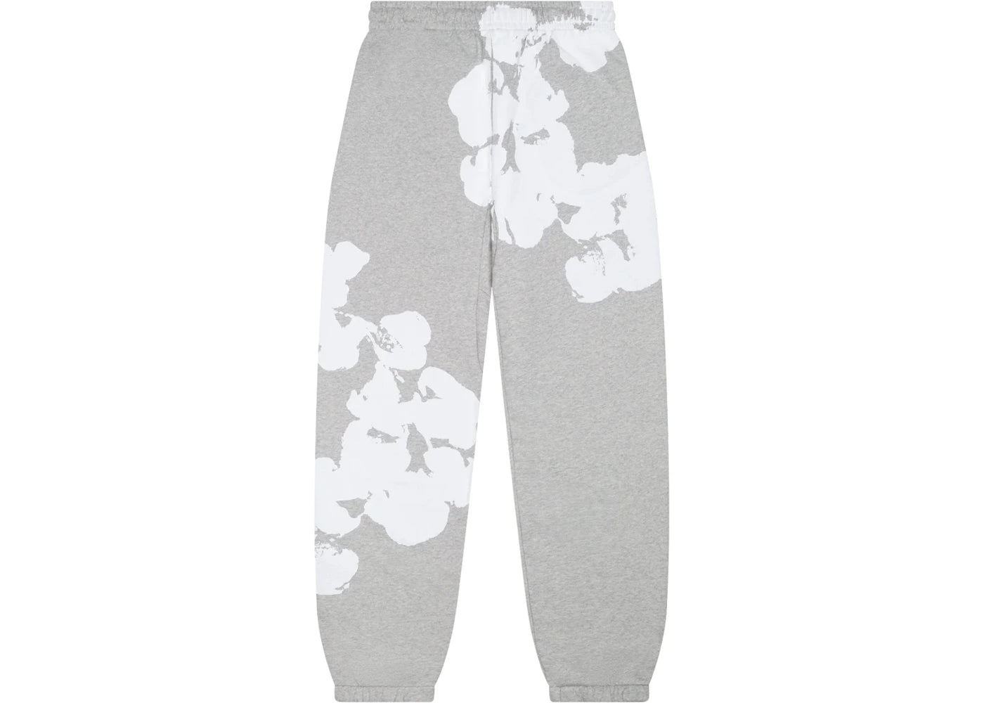 Denim Tears Big Cotton Wreath Sweatpants Grey - vue secondaire A