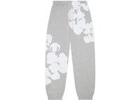 Denim Tears Big Cotton Wreath Sweatpants Grey