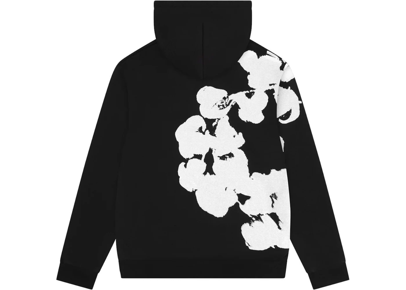 Denim Tears Big Cotton Wreath Sweatshirt Black - vue secondaire B