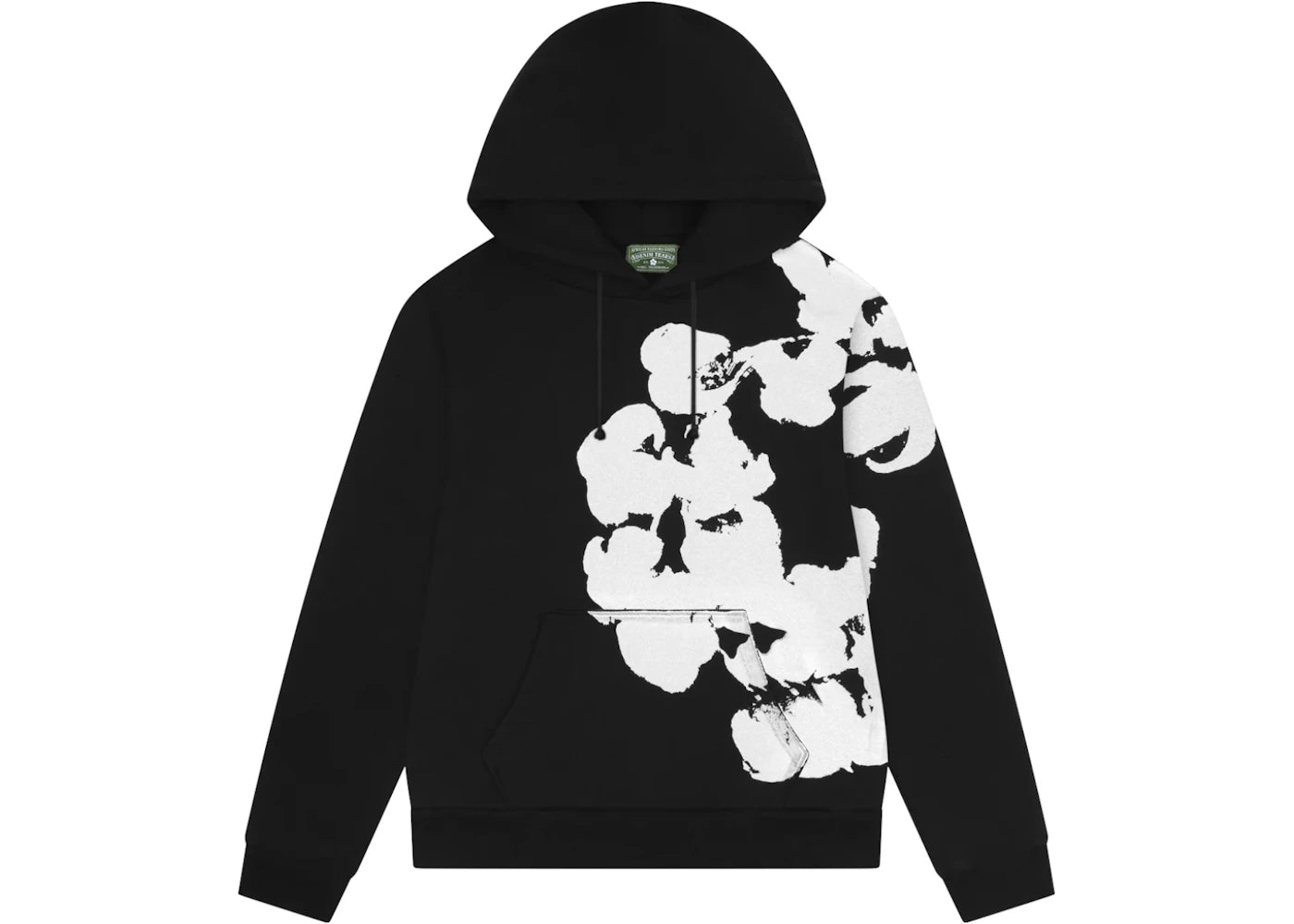 Denim Tears Big Cotton Wreath Sweatshirt Black - vue secondaire A