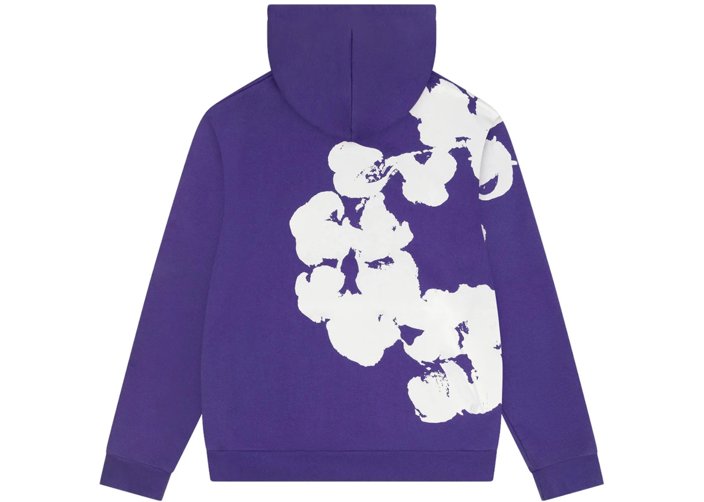 Denim Tears Big Cotton Wreath Sweatshirt Purple - vue secondaire B