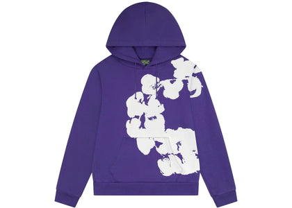 Denim Tears Big Cotton Wreath Sweatshirt Purple - apparel view 2