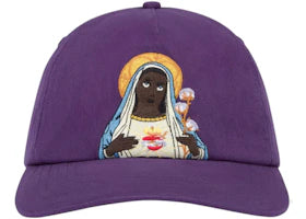 Denim Tears Black Mary Cap Purple - vue 360