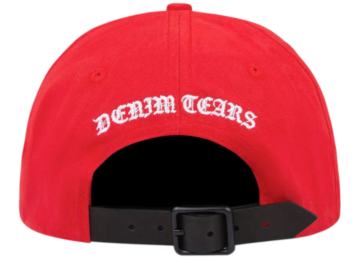 Denim Tears Black Mary Cap Red - vue secondaire A