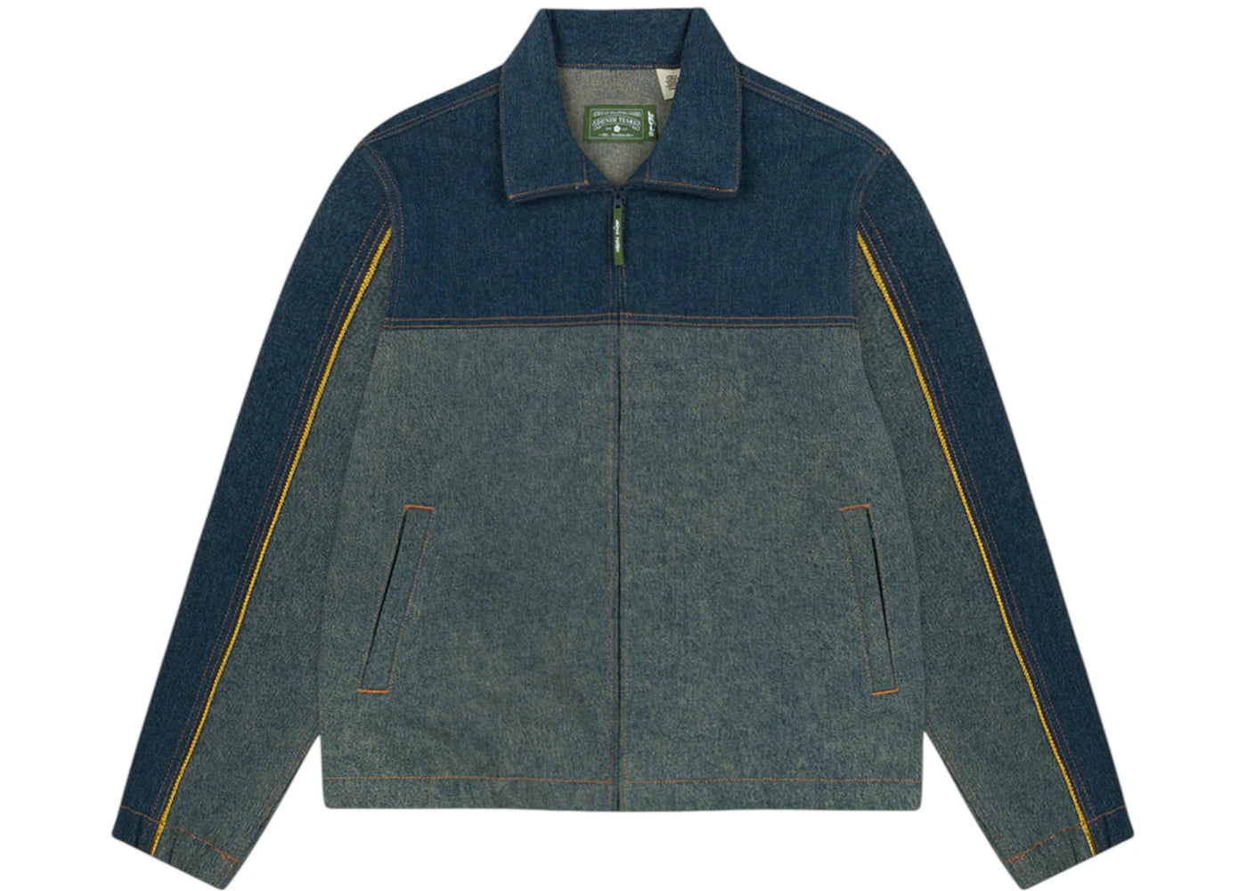 Denim Tears Cotton Fleur De-Lis Denim Track Jacket Multicolor - vue secondaire A