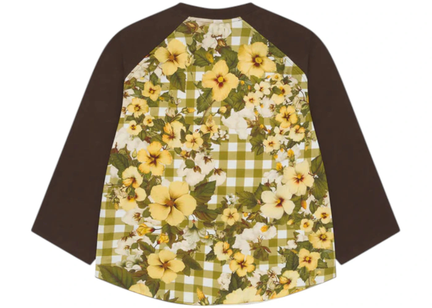 Denim Tears Cotton Gingham Baseball Tee Multicolor - vue secondaire B