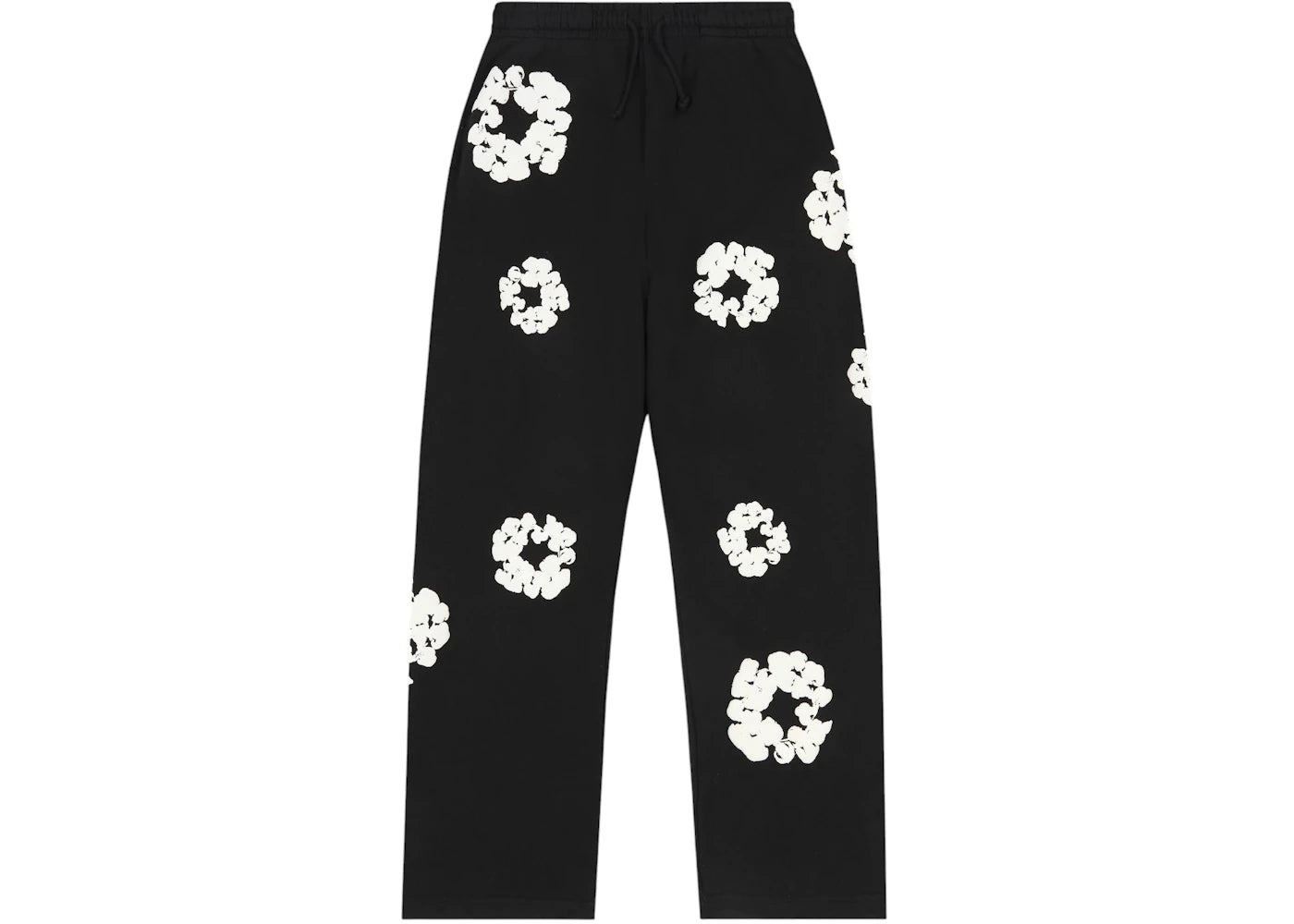Denim Tears Cotton Wreath Baggy Sweatpants Black - vue secondaire A