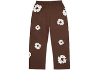 Denim Tears Cotton Wreath Baggy Sweatpants Dark Brown