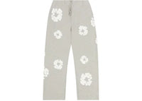 Denim Tears Cotton Wreath Baggy Sweatpants Grey