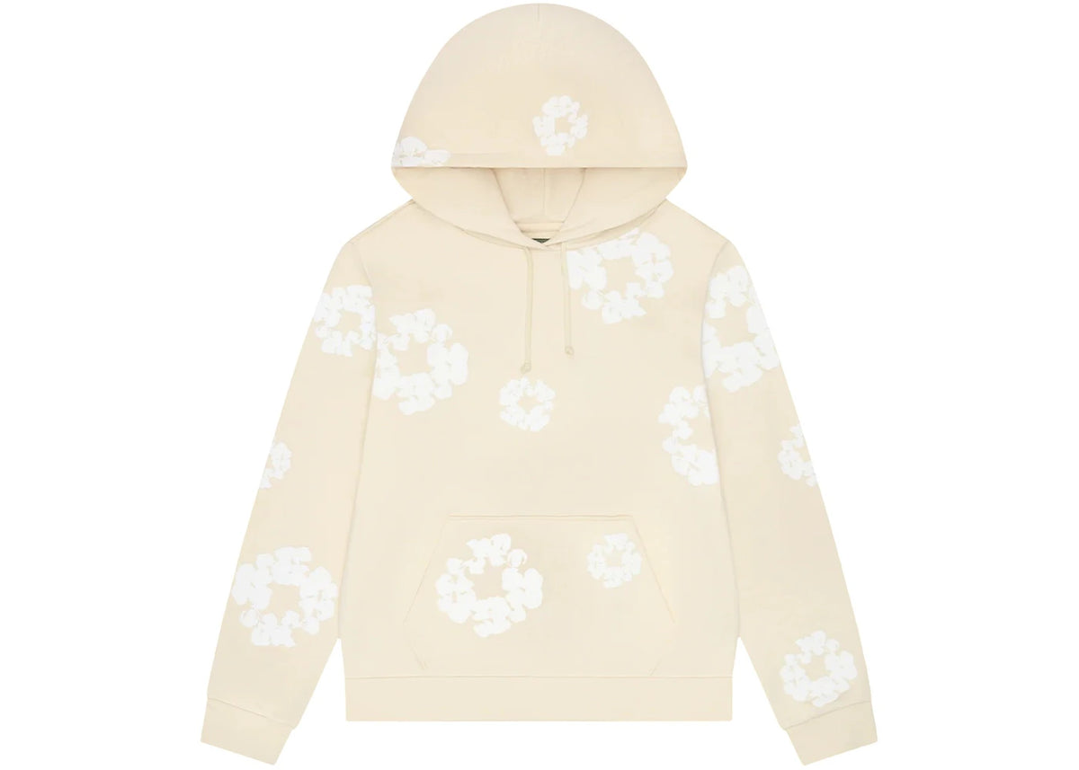 Denim Tears Cotton Wreath Hoodie Oatmeal - vue secondaire A