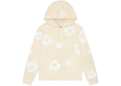 Denim Tears Cotton Wreath Hoodie Oatmeal - apparel view 2
