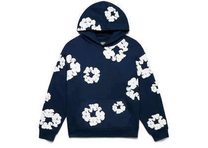 Denim Tears Cotton Wreath Sweatshirt Navy - authentic Denim Tears apparel