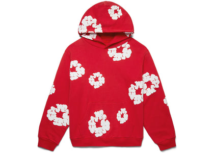 Denim Tears Cotton Wreath Sweatshirt Red - authentic Denim Tears apparel