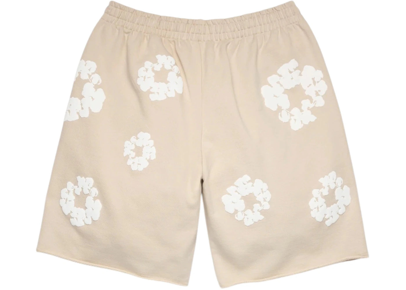 Denim Tears Cotton Wreath Sweatshorts Cream - vue secondaire B