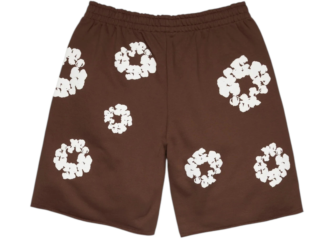 Denim Tears Cotton Wreath Sweatshorts Dark Brown - vue secondaire B