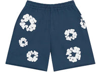 Denim Tears Cotton Wreath Sweatshorts Navy