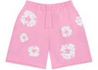 Denim Tears Cotton Wreath Sweatshorts Pink