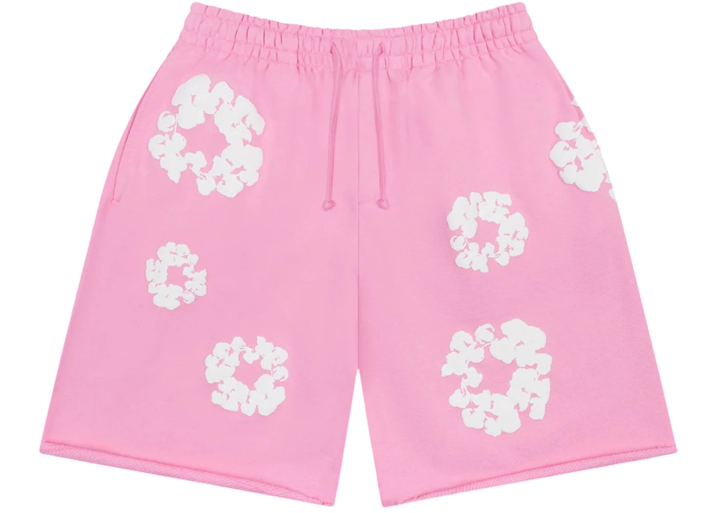 Denim Tears Cotton Wreath Sweatshorts Pink - vue secondaire A
