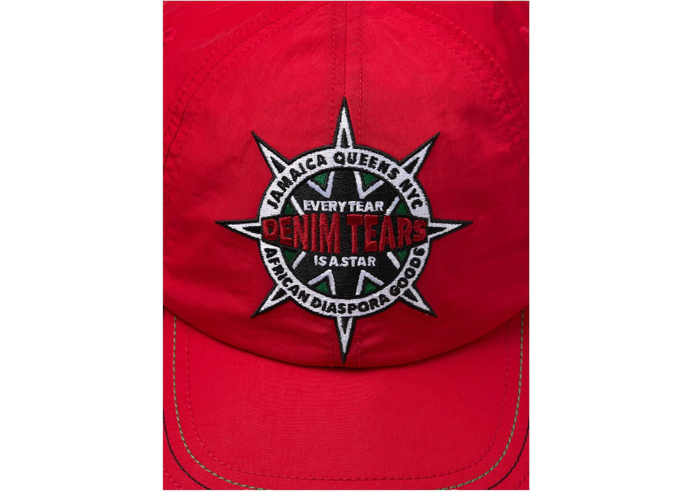 Denim Tears DT Star Cap Red - vue secondaire B