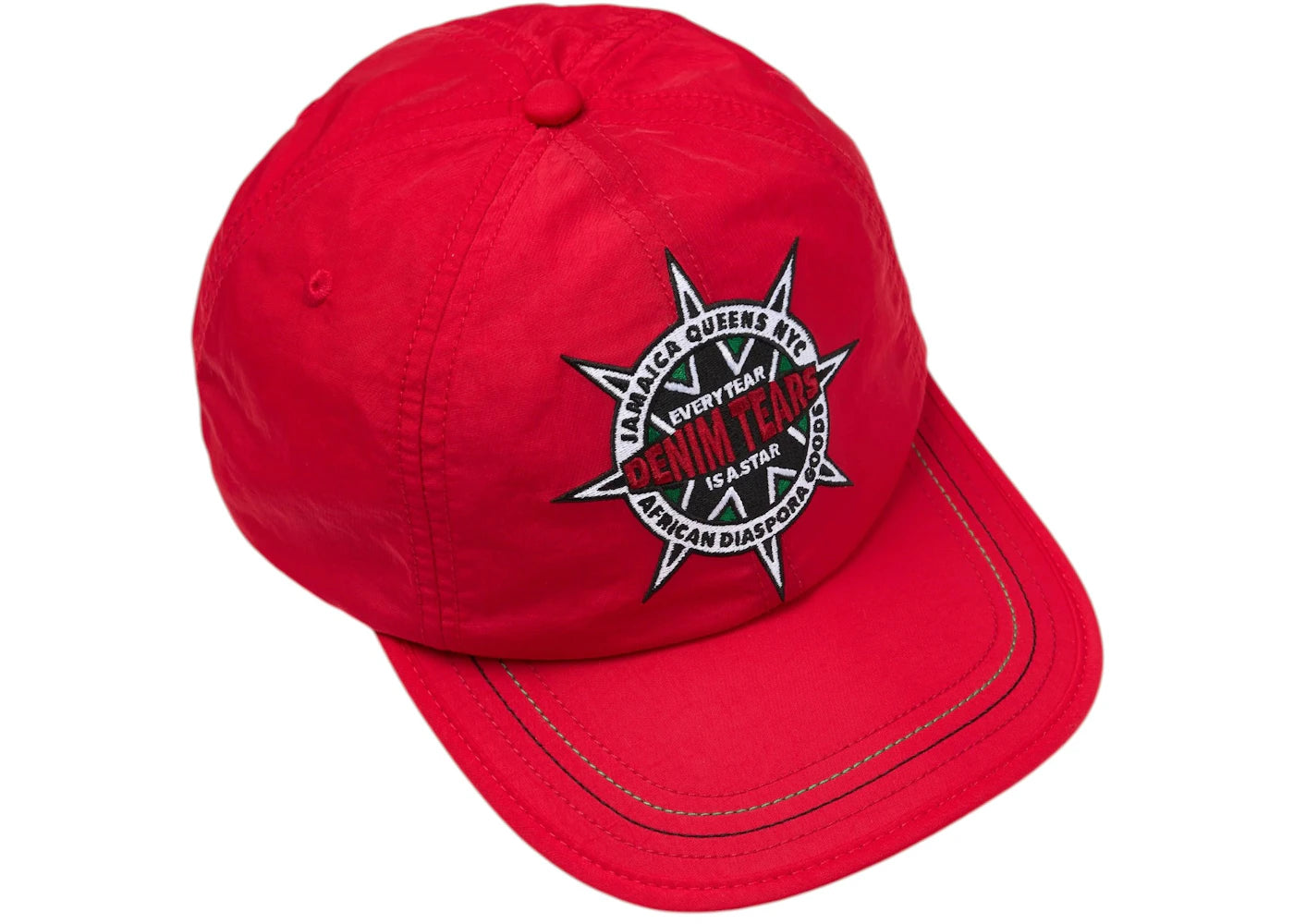 Denim Tears DT Star Cap Red - vue secondaire A