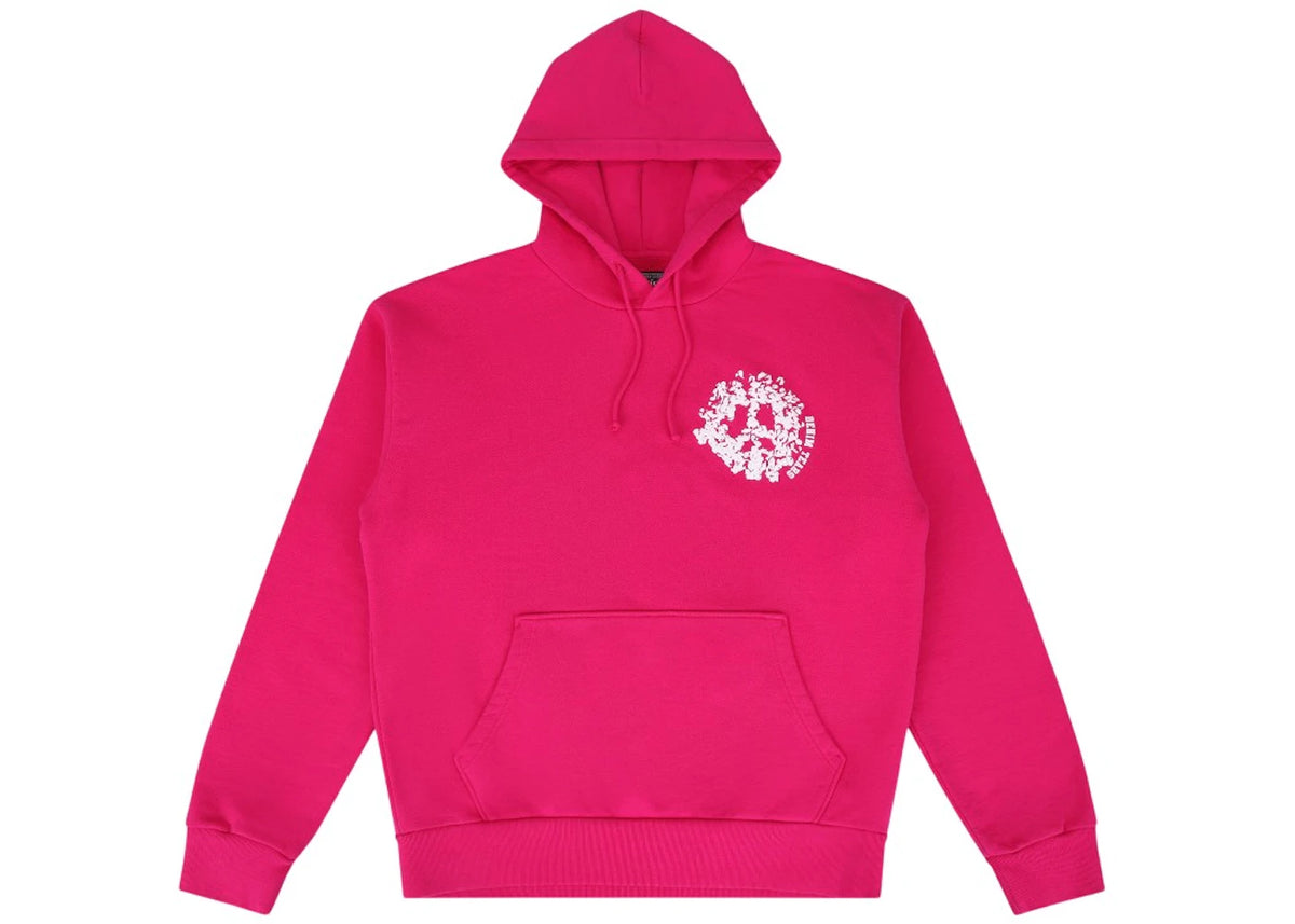 Denim Tears Denim University Hoodie Pink/White - vue secondaire A