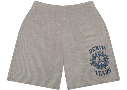 Denim Tears Denim University Mesh Shorts Grey - apparel view 2