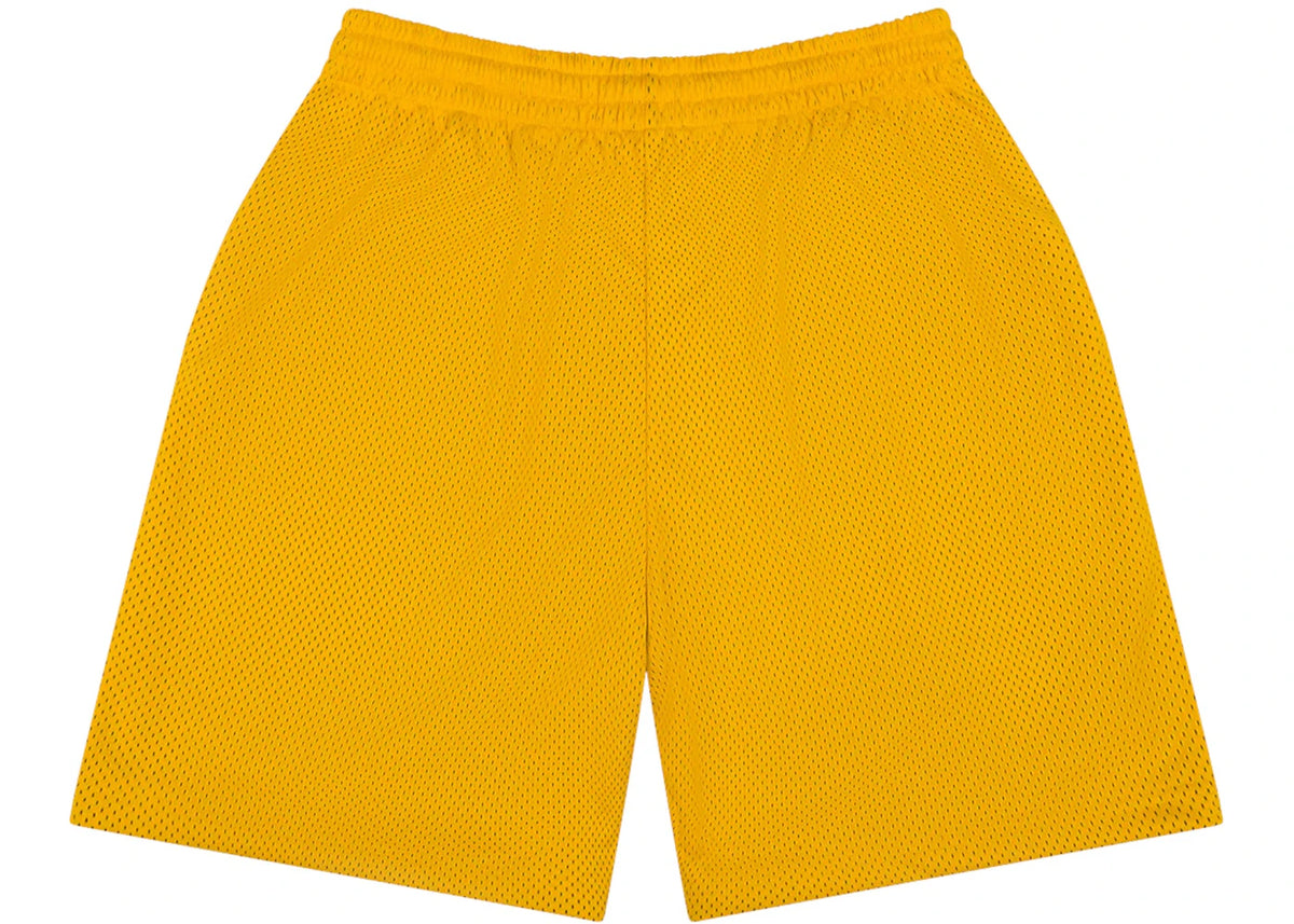 Denim Tears Denim University Mesh Shorts Yellow - vue secondaire B