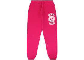 Denim Tears Denim University Sweatpants Pink/White - authentic Denim Tears apparel