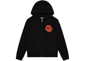 Denim Tears Denim University Zip Hoodie Black/Red