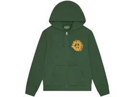 Denim Tears Denim University Zip Hoodie Green/White