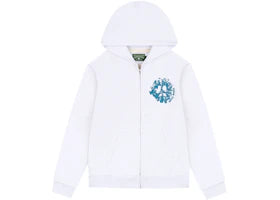 Denim Tears Denim University Zip Hoodie White