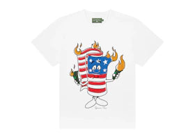 Denim Tears Firecracker Tee White