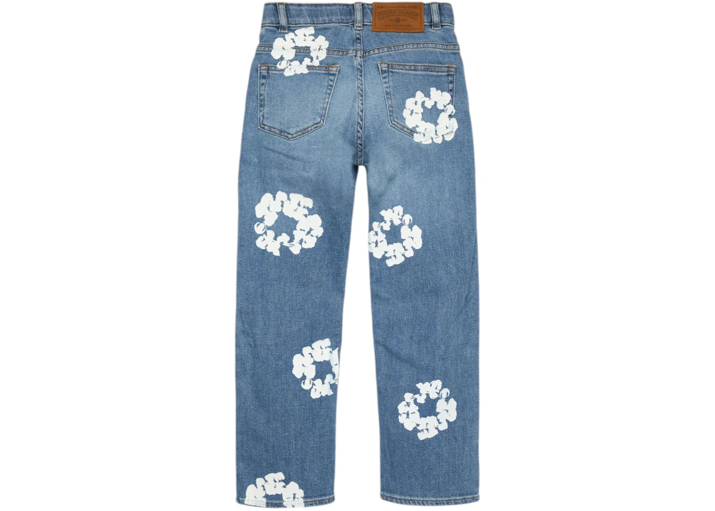 Denim Tears Kids Cotton Wreath Denim Jeans Light Indigo - vue secondaire B