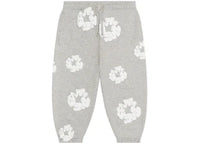 Denim Tears Kids Cotton Wreath Sweatpants Grey