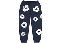 Denim Tears Kids Cotton Wreath Sweatpants Navy