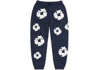 Denim Tears Kids Cotton Wreath Sweatpants Navy