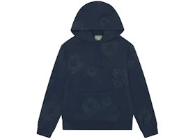Denim Tears Mono Cotton Wreath Hoodie Navy