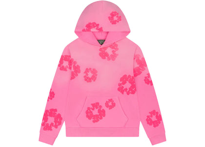 Denim Tears Mono Cotton Wreath Hoodie Pink sneakers - authentic Denim Tears shoes