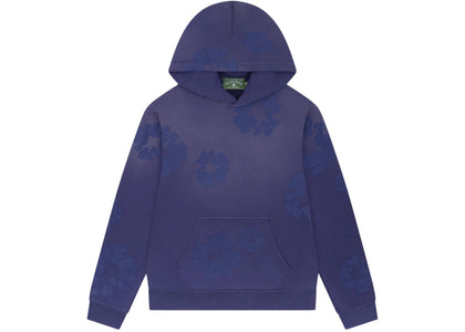 Denim Tears Mono Cotton Wreath Hoodie Washed Blue sneakers - authentic Denim Tears shoes