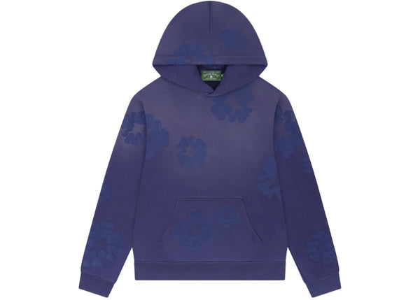 Denim Tears Mono Cotton Wreath Hoodie Washed Blue sneakers - authentic Denim Tears shoes