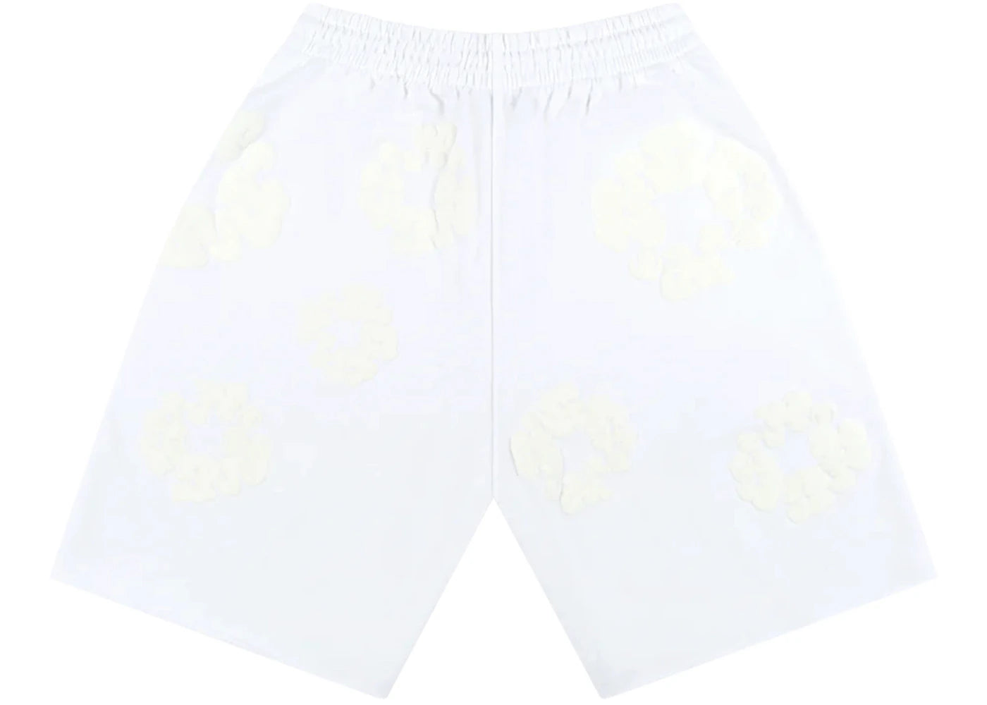 Denim Tears Mono Cotton Wreath Shorts White - vue secondaire B