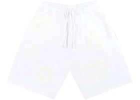 Denim Tears Mono Cotton Wreath Shorts White