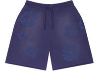 Denim Tears Mono Cotton Wreath Sweat Shorts Washed Blue