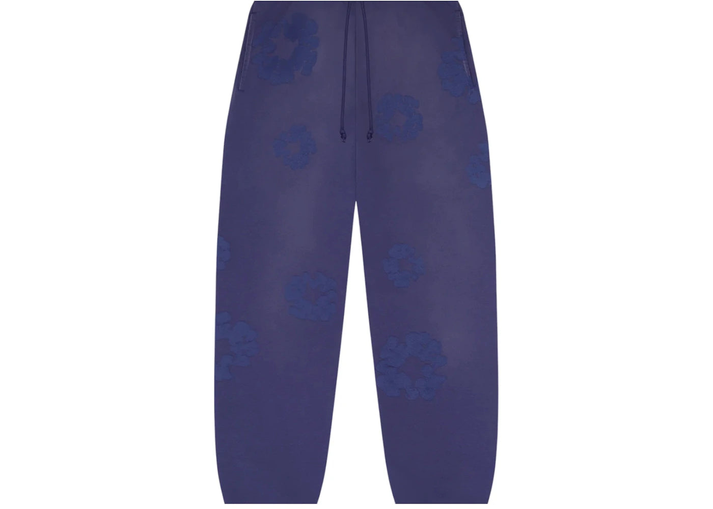 Denim Tears Mono Cotton Wreath Sweatpants Washed Blue - vue 360