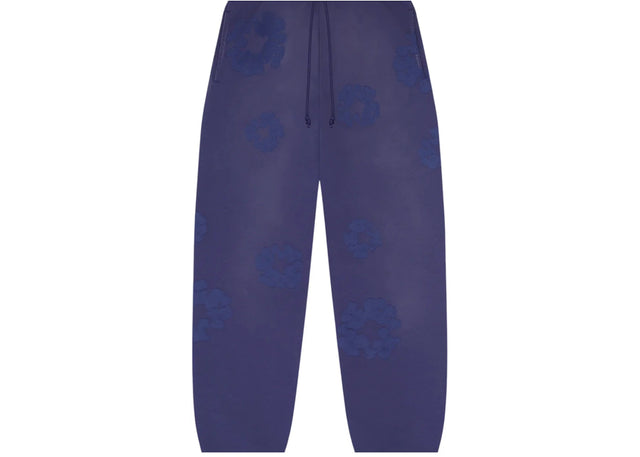 Denim Tears Mono Cotton Wreath Sweatpants Washed Blue