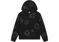 Denim Tears Mono Wreath Hoodie Black