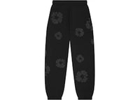 Denim Tears Mono Wreath Sweatpants Black