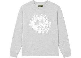 Denim Tears Peace Wreath Crewneck Grey/White